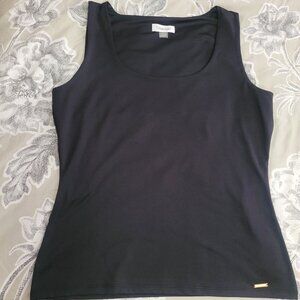 Calvin Klein Stretchy Scoop Neck Shell Camisole Tank Size Medium